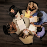 power meeting from above Leading Great Meetings